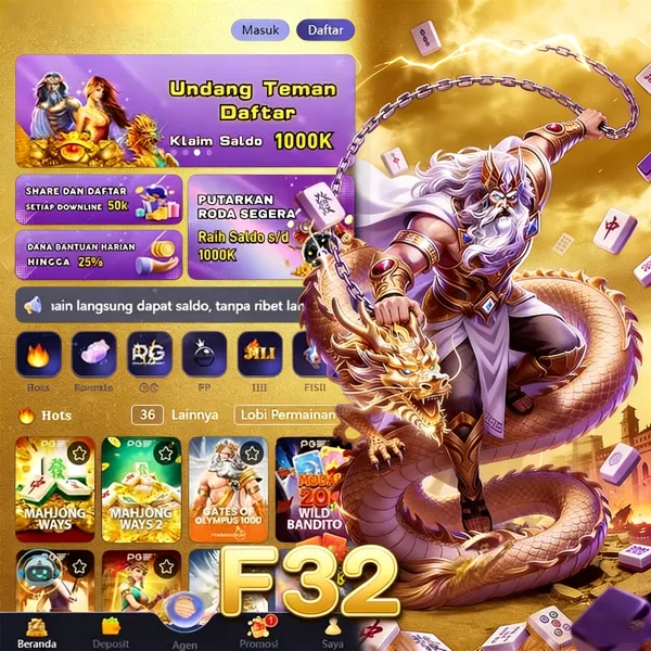 F32 Maxwin Pola Gacor Hari Ini